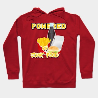 Powered By Junk Food Hoodie